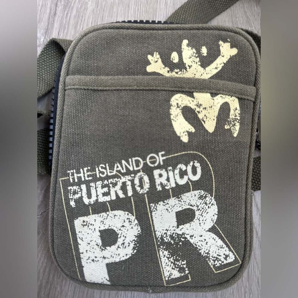 Olive Green Crossbody Bag - Picture 4 of 7